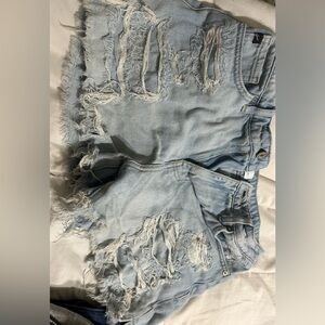 Kancan Distressed Shorts